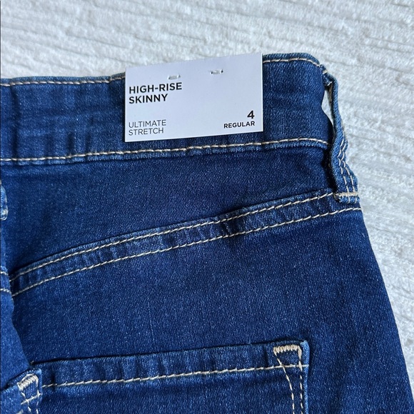 Rue 21 High Rise Skinny Ultimate Stretch Denim Jeans Dark Wash NWT - Picture 3 of 4